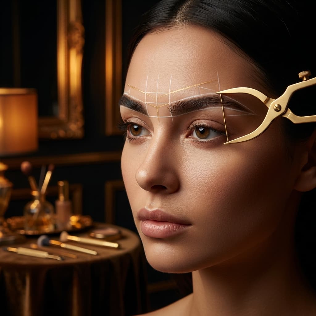 A Matemática da Sobrancelha Perfeita: Proporção Áurea